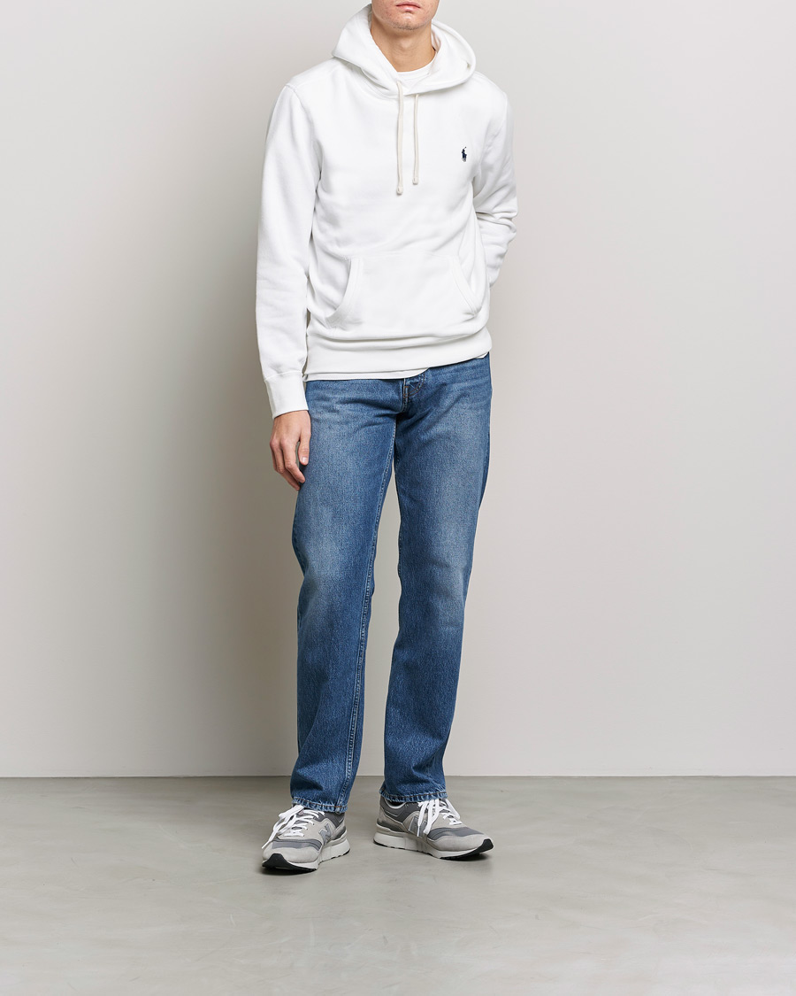 Herren | Pullover | Polo Ralph Lauren | RL Fleece Hoodie White