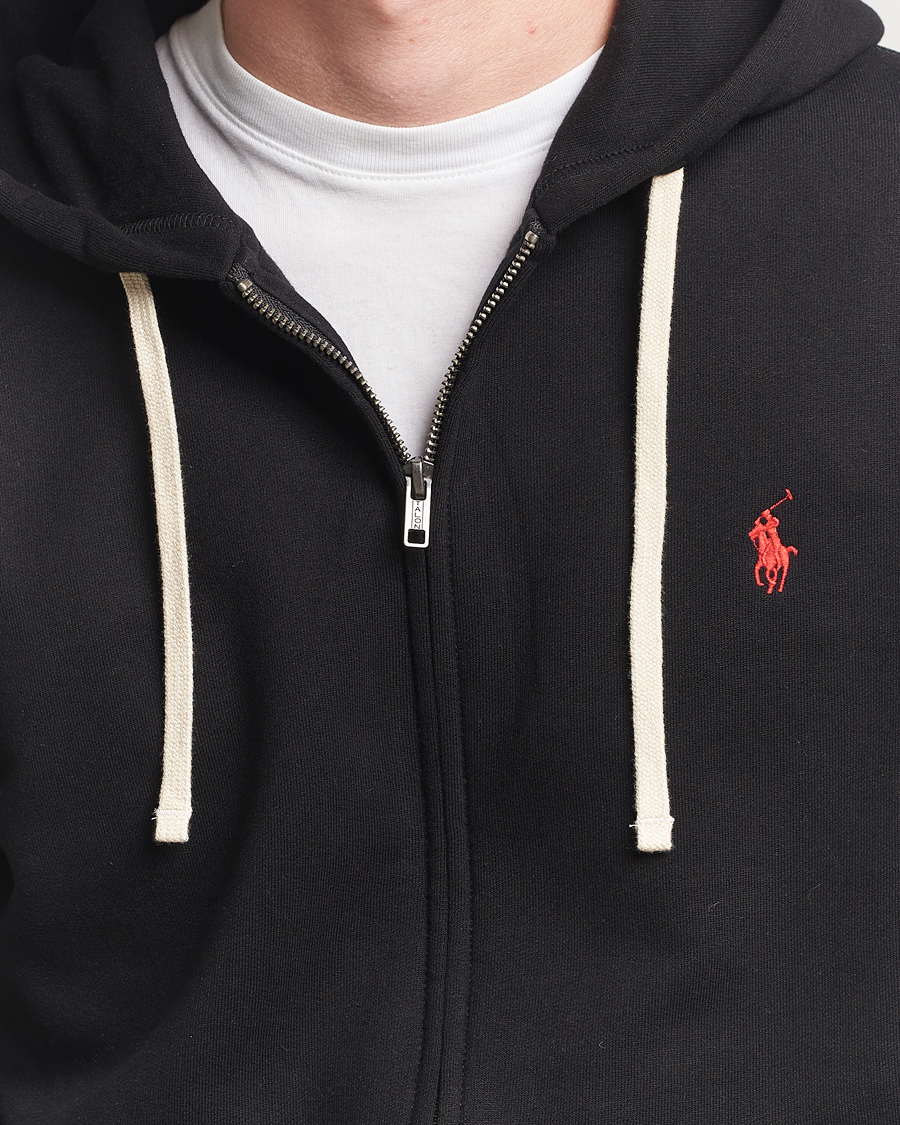 Herren | Pullover | Polo Ralph Lauren | Fleece Full Zip Hoodie Polo Black