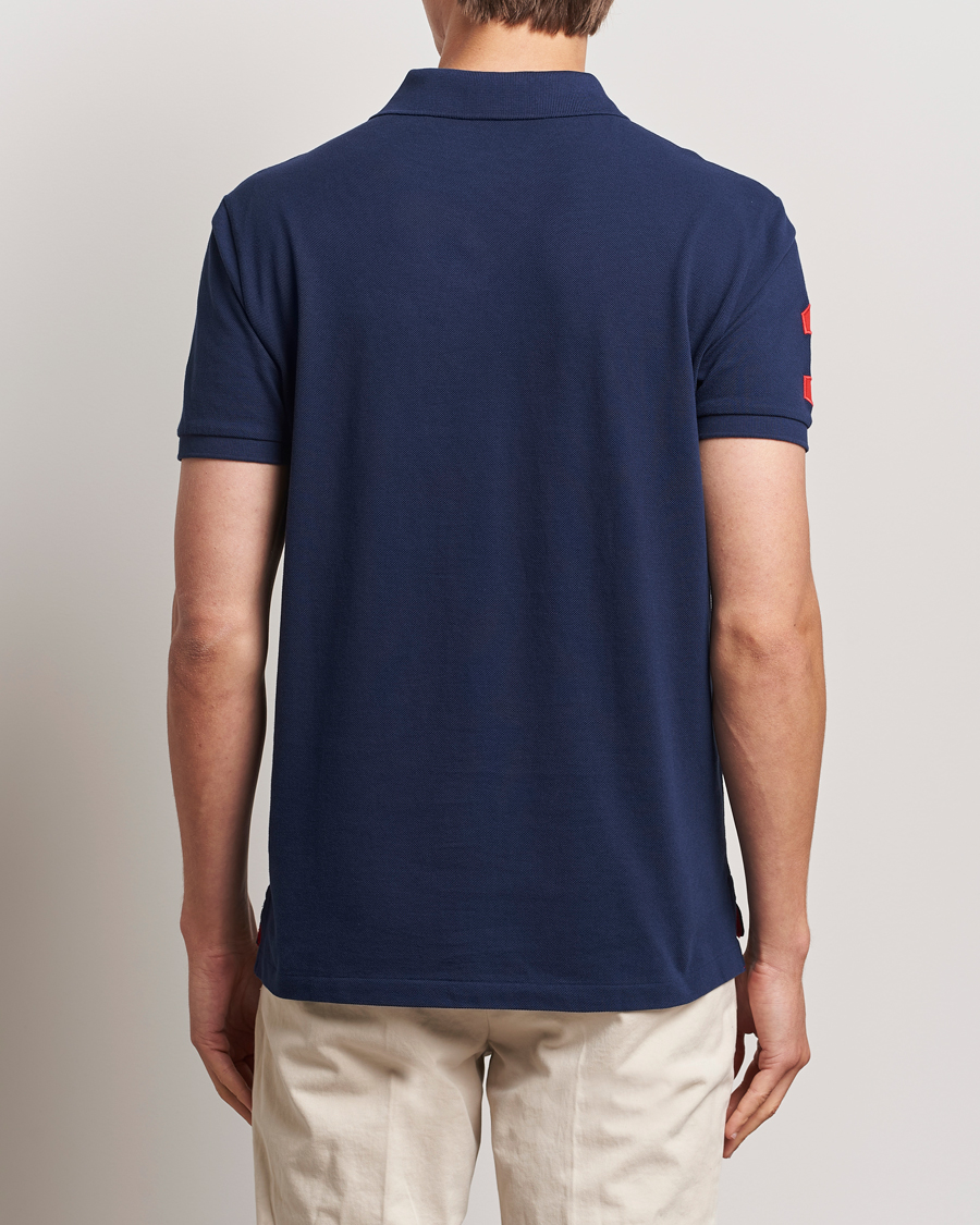 Herren | Poloshirts | Polo Ralph Lauren | Custom Slim Fit Match Club Polo Newport Navy