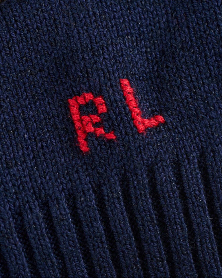 Herren | Pullover | Polo Ralph Lauren | Polo Player Bear Knitted Sweater Navy