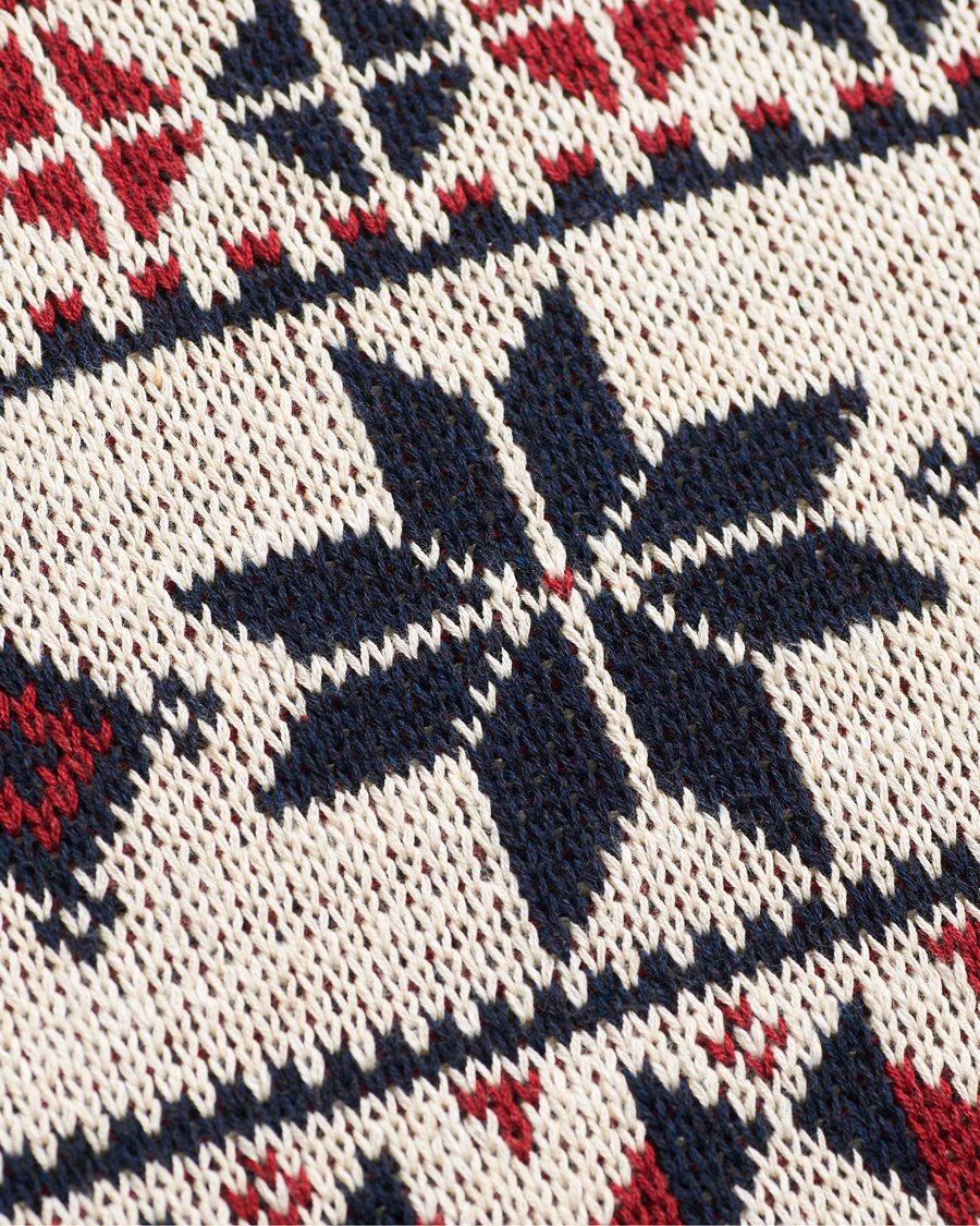 Herren | Pullover | Polo Ralph Lauren | Wool Snowflake Knitted Sweater Navy