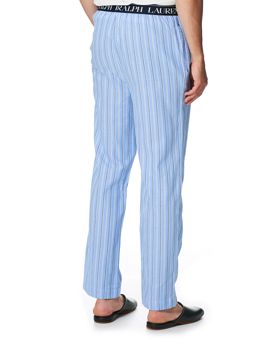 Herren | Schlafanzüge & Bademäntel | Polo Ralph Lauren | Cotton Pyjama Set Blue Stripe