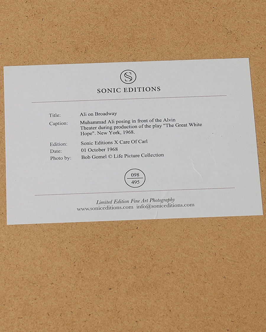Herren | Geschenkideen zu Weihnachten | Sonic Editions | Framed Ali On Broadway
