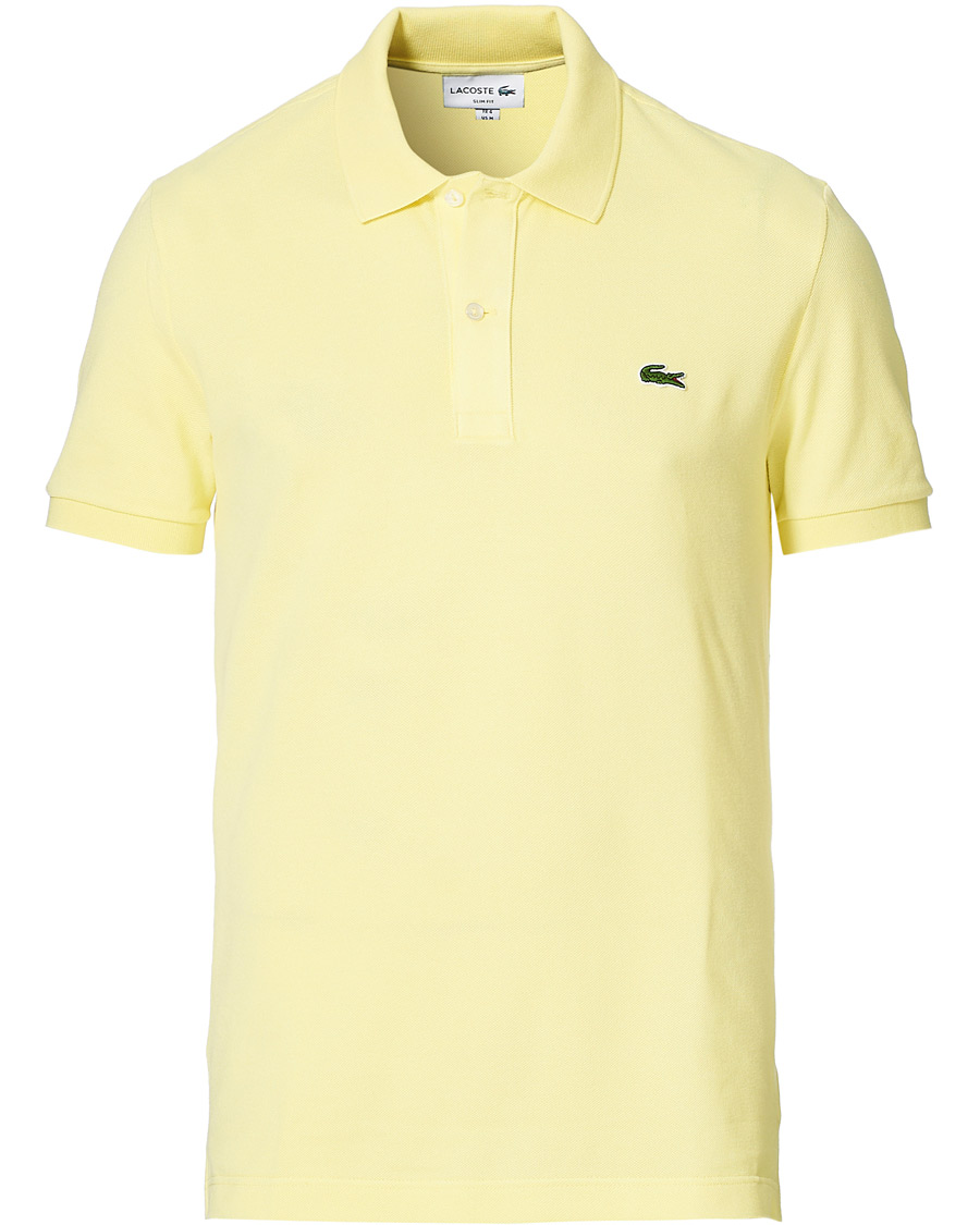 Herren | Poloshirts | Lacoste | Slim Fit Polo Piké Bright Yellow