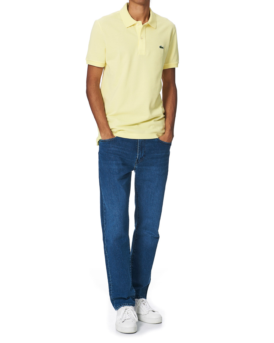Herren | Poloshirts | Lacoste | Slim Fit Polo Piké Bright Yellow
