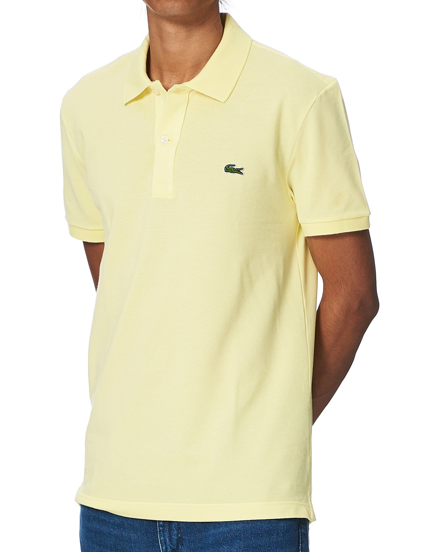 Herren | Poloshirts | Lacoste | Slim Fit Polo Piké Bright Yellow