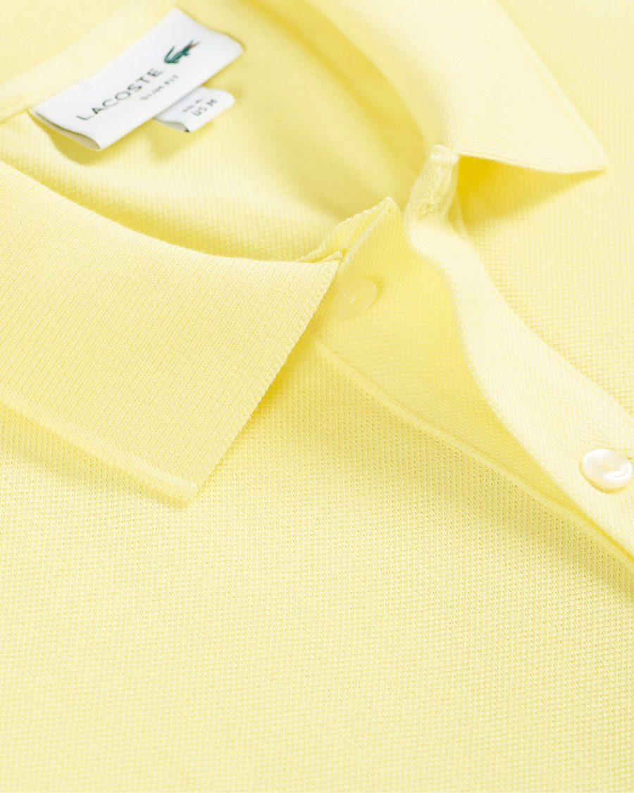 Herren | Poloshirts | Lacoste | Slim Fit Polo Piké Bright Yellow