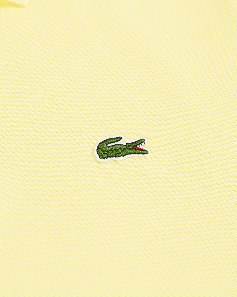 Herren | Poloshirts | Lacoste | Slim Fit Polo Piké Bright Yellow