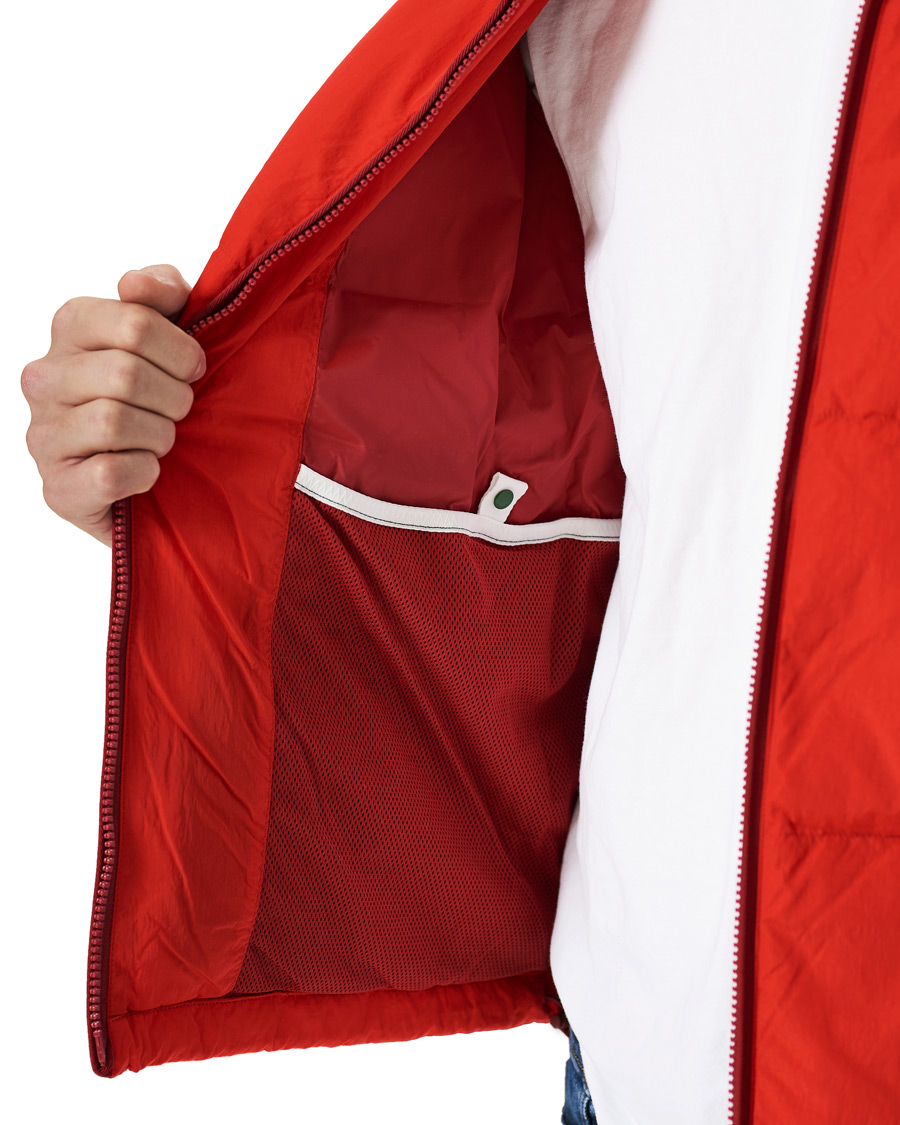 Herren | Jacken | Lacoste | Down Hooded Jacket Red