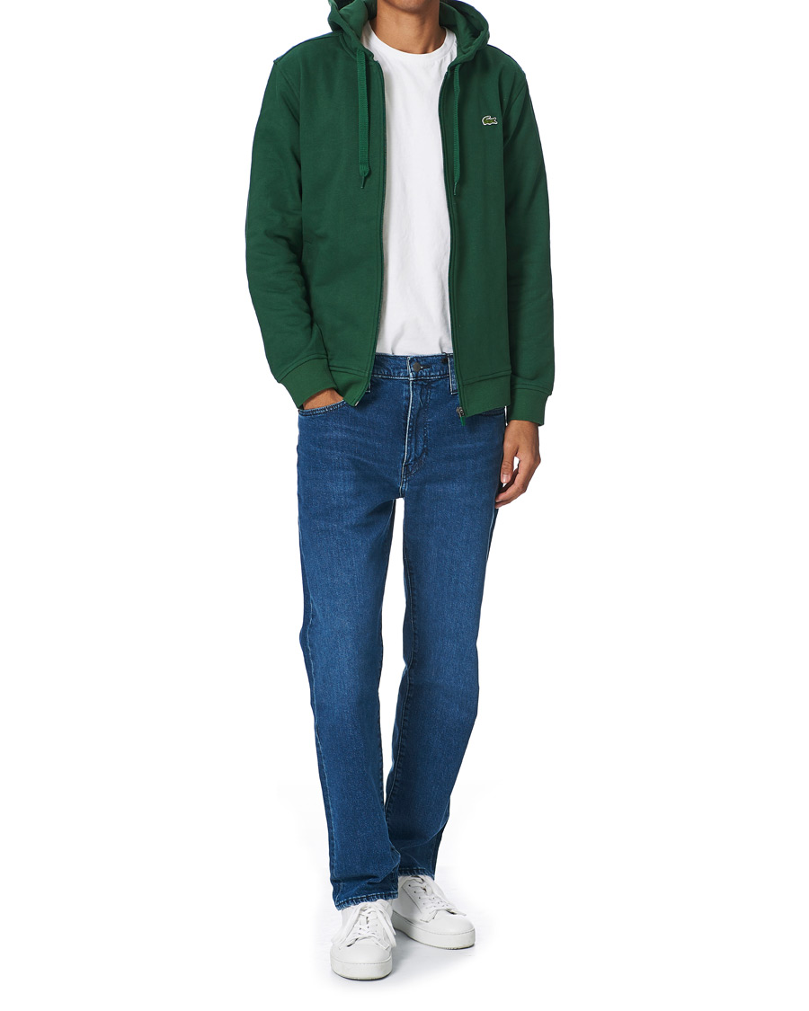 Herren | Pullover | Lacoste | Full Zip Hood Vert Green