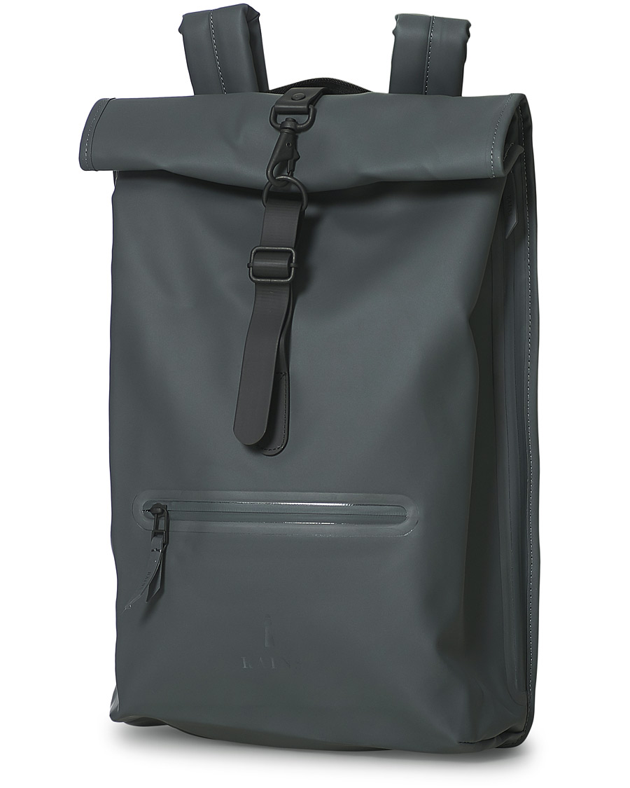 Herren | RAINS Rolltop Rucksack Slate Grey | RAINS | Rolltop Rucksack Slate Grey