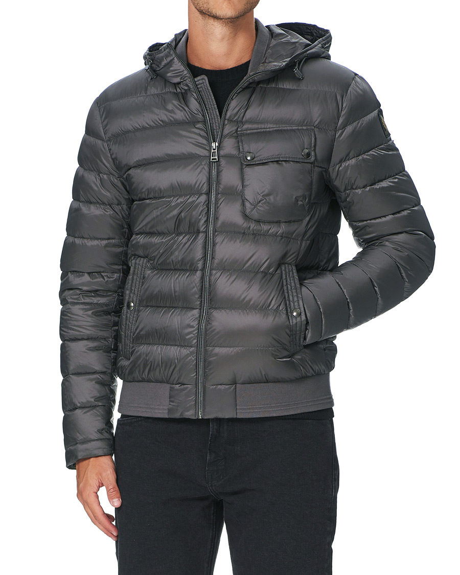 Herren | Jacken | Belstaff | Streamline Down Jacket Granite Grey