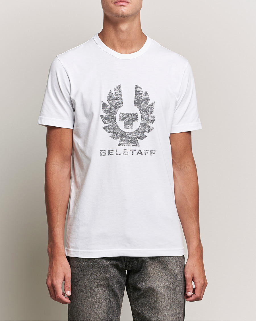 Herren | T-Shirts | Belstaff | Coteland Logo Crew Neck Tee White
