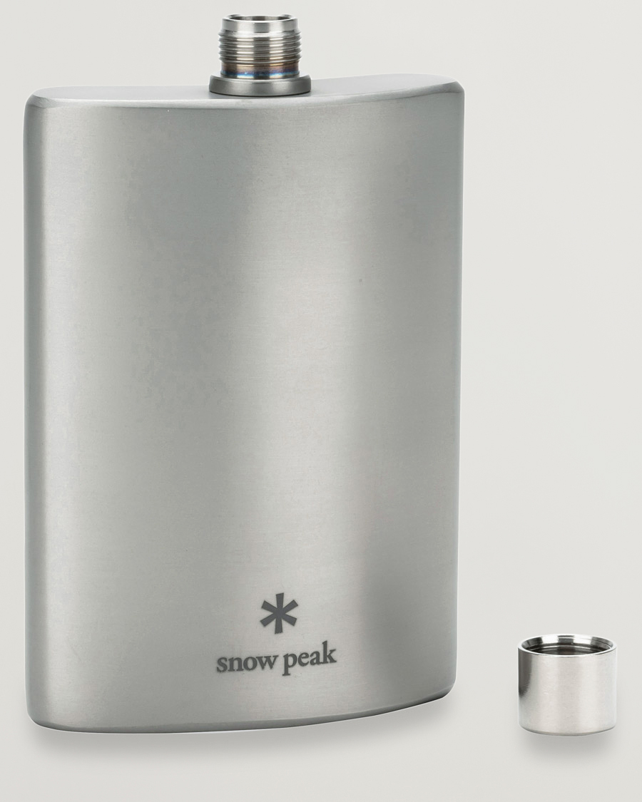 Herren | Snow Peak Hip Flask Titanium | Snow Peak | Hip Flask Titanium