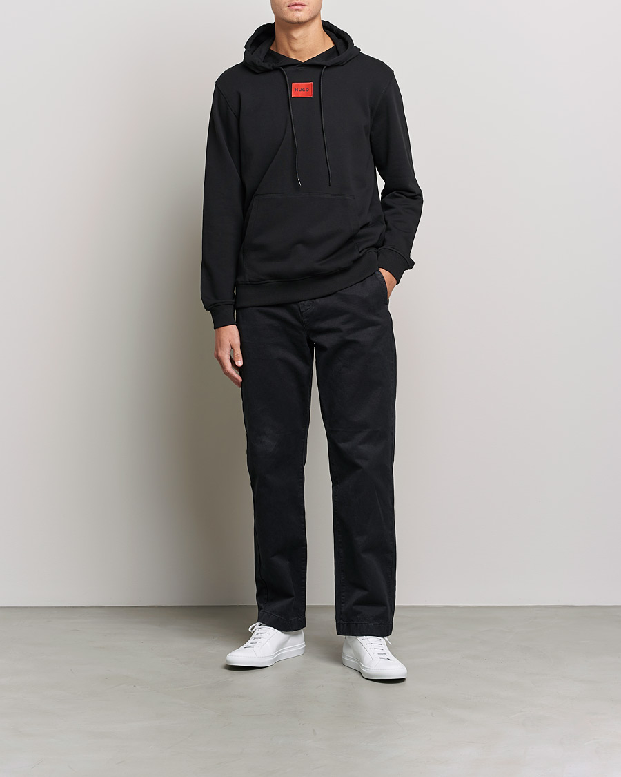 Herren | Pullover | HUGO | Daratschi Logo Hoodie Black