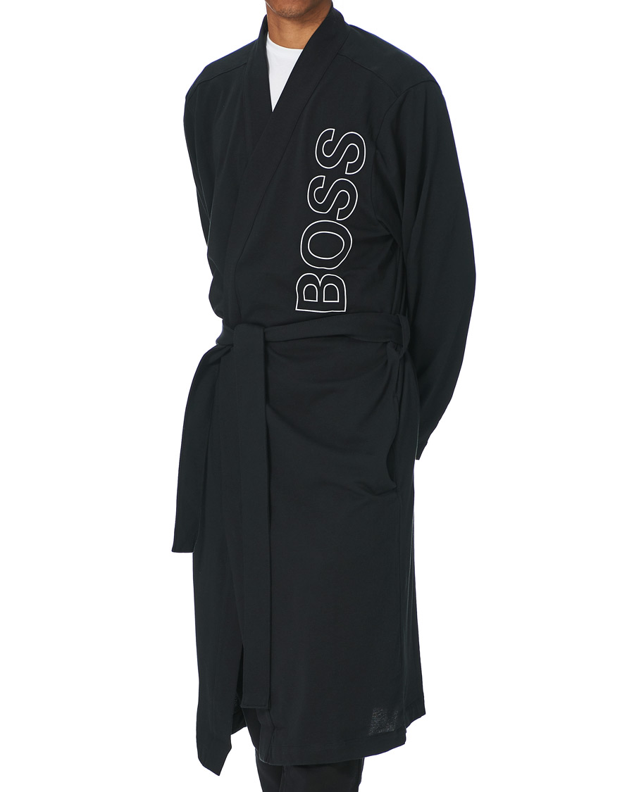 Herren | Schlafanzüge & Bademäntel | BOSS BLACK | BOSS Identity Kimono Black