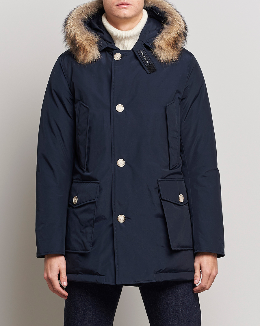 Herren | Jacken | Woolrich | Arctic Parka DF Melton Blue