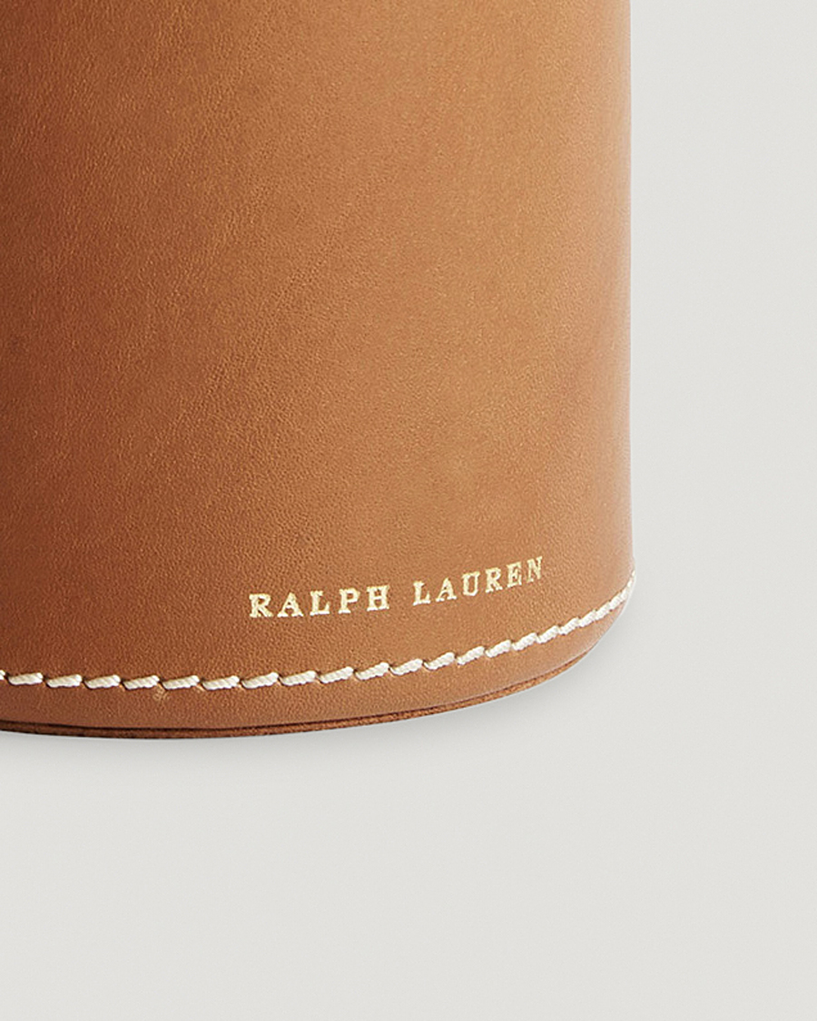 Herren | Für das Zuhause | Ralph Lauren Home | Brennan Leather Pencil Cup Saddle Brown