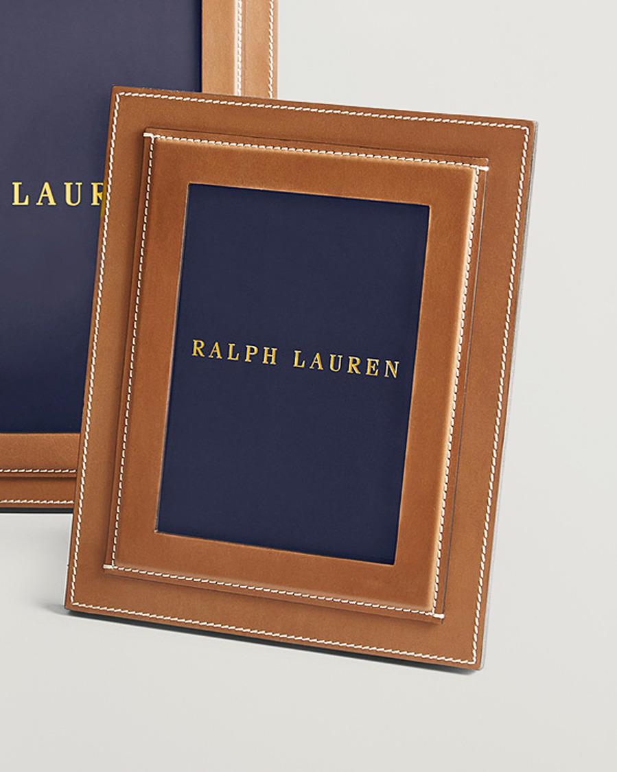 Herren | Ralph Lauren Home Brennan 8x10 Photo Frame Saddle | Ralph Lauren Home | Brennan 8x10 Photo Frame Saddle