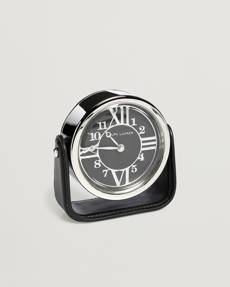 Herren | Ralph Lauren Home Brennan Table Clock Black | Ralph Lauren Home | Brennan Table Clock Black