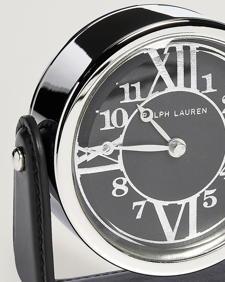 Herren | Ralph Lauren Home Brennan Table Clock Black | Ralph Lauren Home | Brennan Table Clock Black