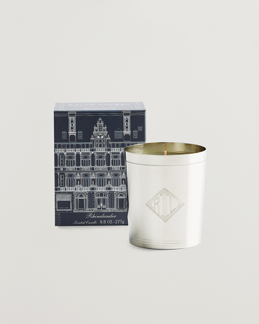 Herren | Ralph Lauren Home Rhinelander Flagship Single Wick Candle Silver | Ralph Lauren Home | Rhinelander Flagship Single Wick Candle Silver