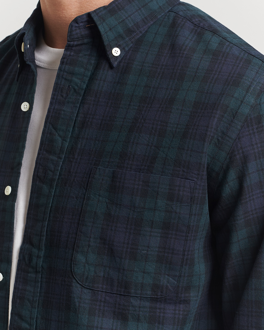 Herren | Hemden | BEAMS PLUS | Button Down Shirt Black Watch Check