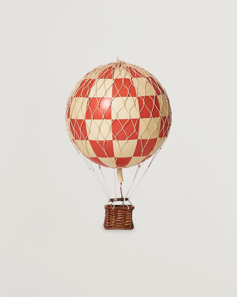 Herren | Authentic Models Travels Light Balloon Check Red | Authentic Models | Travels Light Balloon Check Red