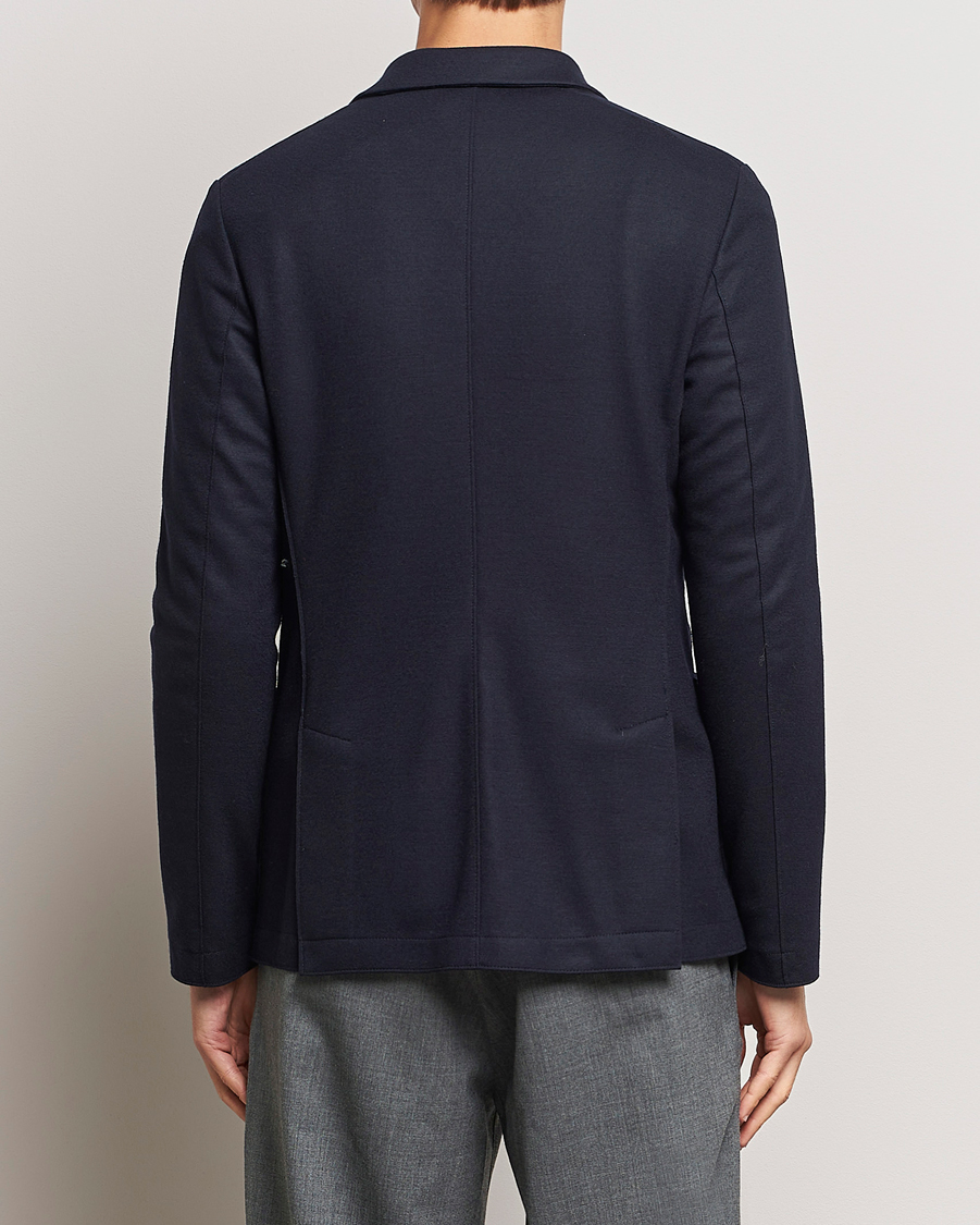 Herren | Sakkos | Harris Wharf London | Two Button Vented Superfine Merino Blazer Navy