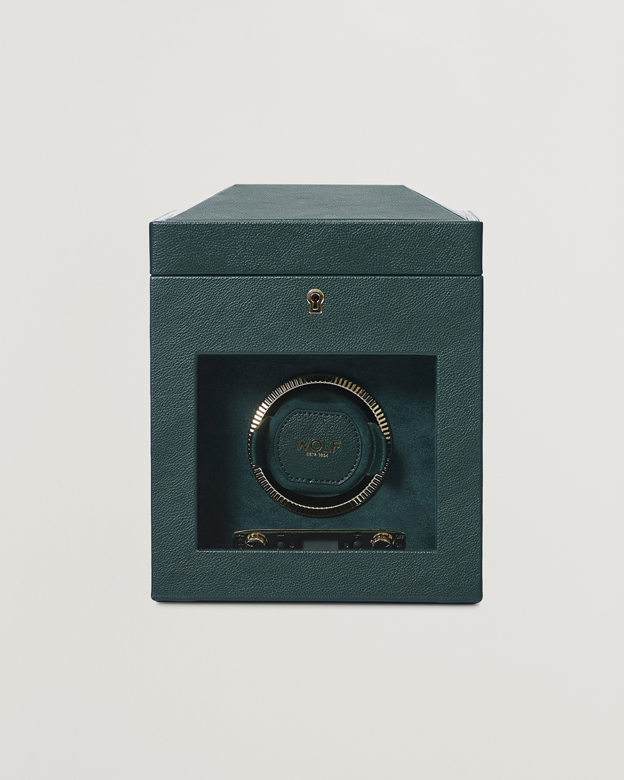 Herren | WOLF British Racing Green Single Watch Winder | WOLF | British Racing Green Single Watch Winder
