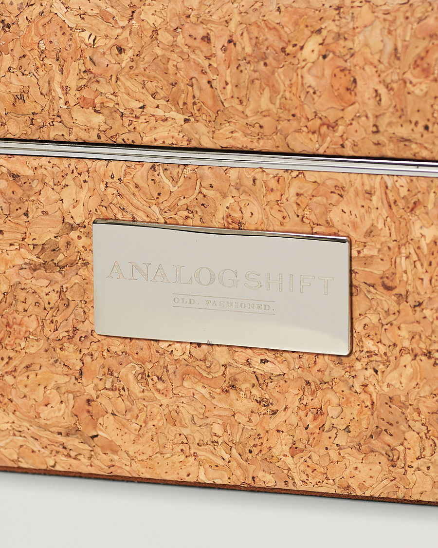 Herren | WOLF Analog/Shift 1976 8 Piece Watch Box Cork | WOLF | Analog/Shift 1976 8 Piece Watch Box Cork