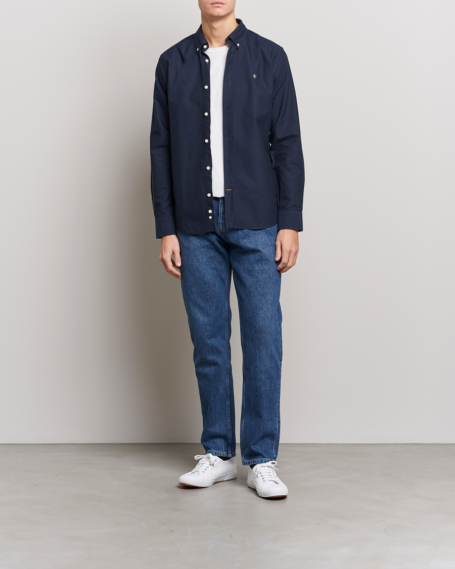 Herren | Hemden | Morris | Douglas Oxford Shirt Navy