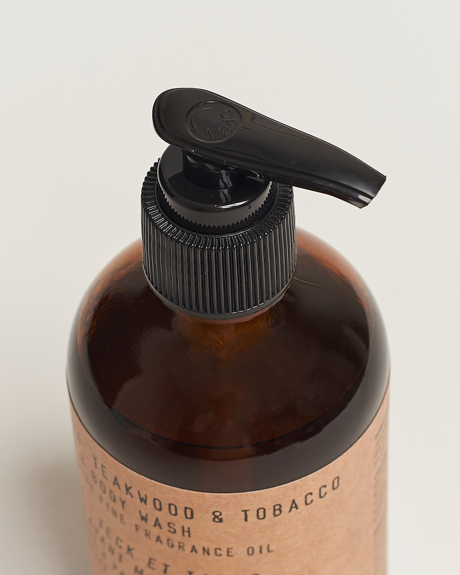 Herren | P.F. Candle Co. Hand & Body Wash No. 4 Teakwood & Tobacco 236ml | P.F. Candle Co. | Hand & Body Wash No. 4 Teakwood & Tobacco 236ml