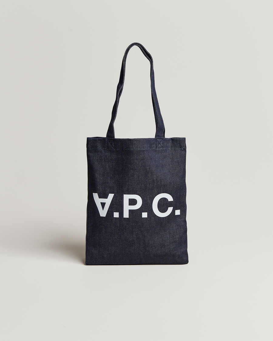 Herren | A.P.C. Laure Tote Bag Indigo | A.P.C. | Laure Tote Bag Indigo