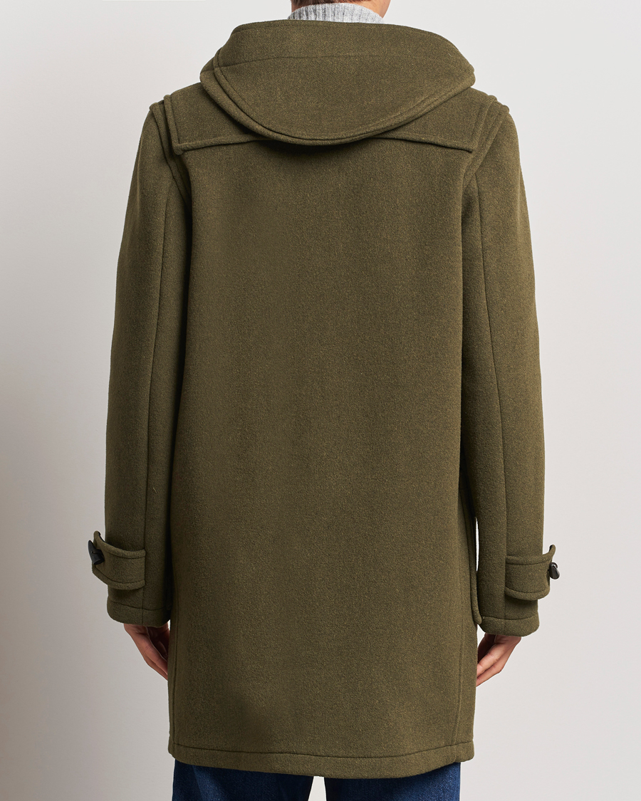 Herren | Jacken | Gloverall | Morris Duffle Coat Loden Green/Check