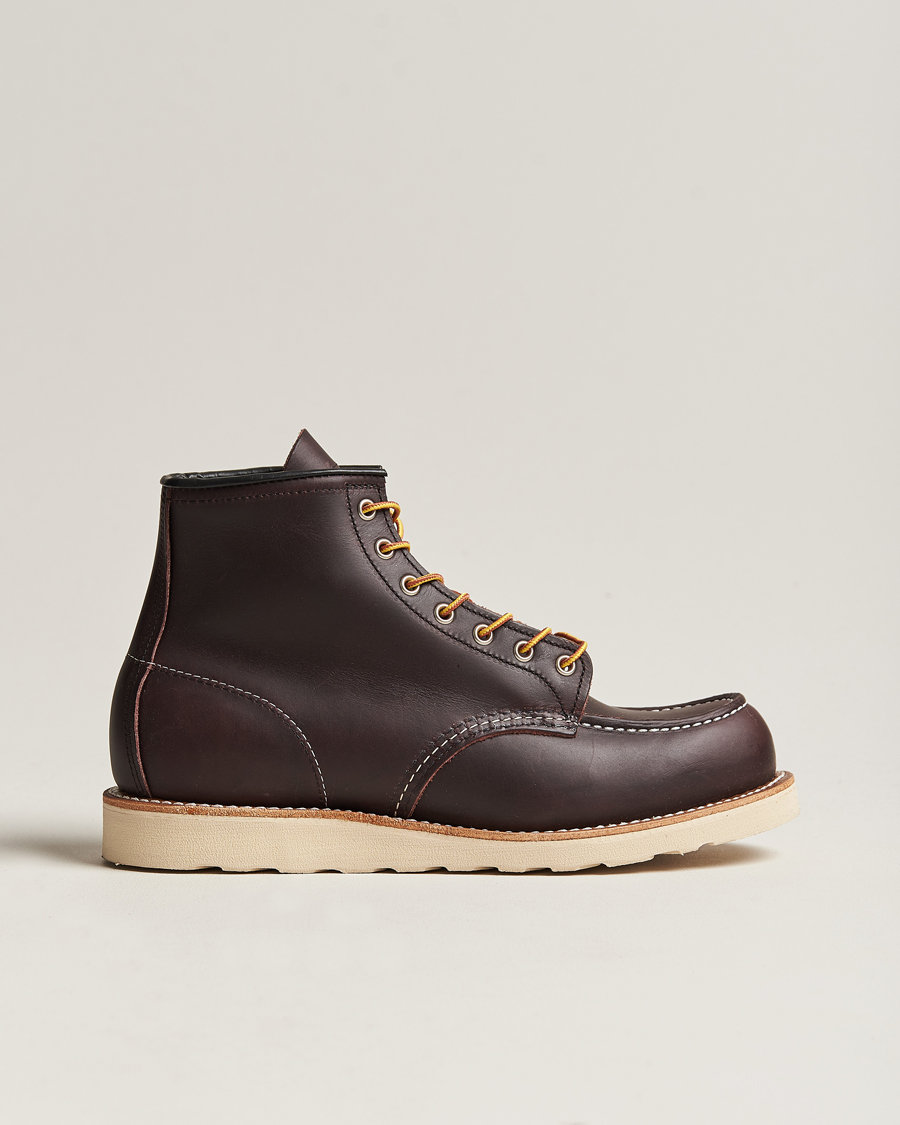 Herren | Red Wing Shoes Moc Toe Boot Black Cherry Excalibur Leather | Red Wing Shoes | Moc Toe Boot Black Cherry Excalibur Leather