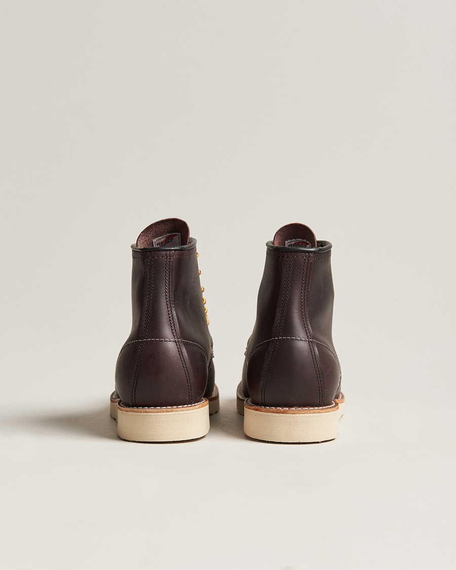 Herren | Red Wing Shoes Moc Toe Boot Black Cherry Excalibur Leather | Red Wing Shoes | Moc Toe Boot Black Cherry Excalibur Leather