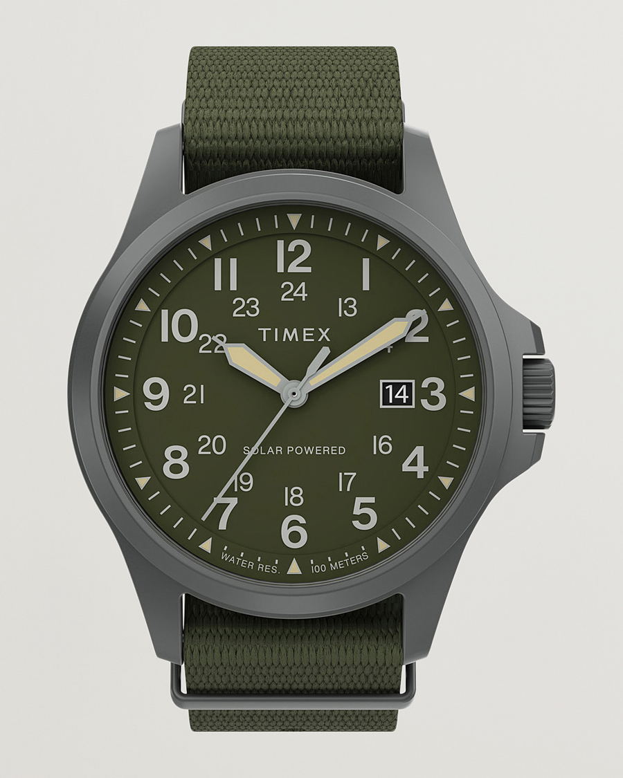 Herren | Timex Field Post Solar Watch 41mm Green Dial | Timex | Field Post Solar Watch 41mm Green Dial