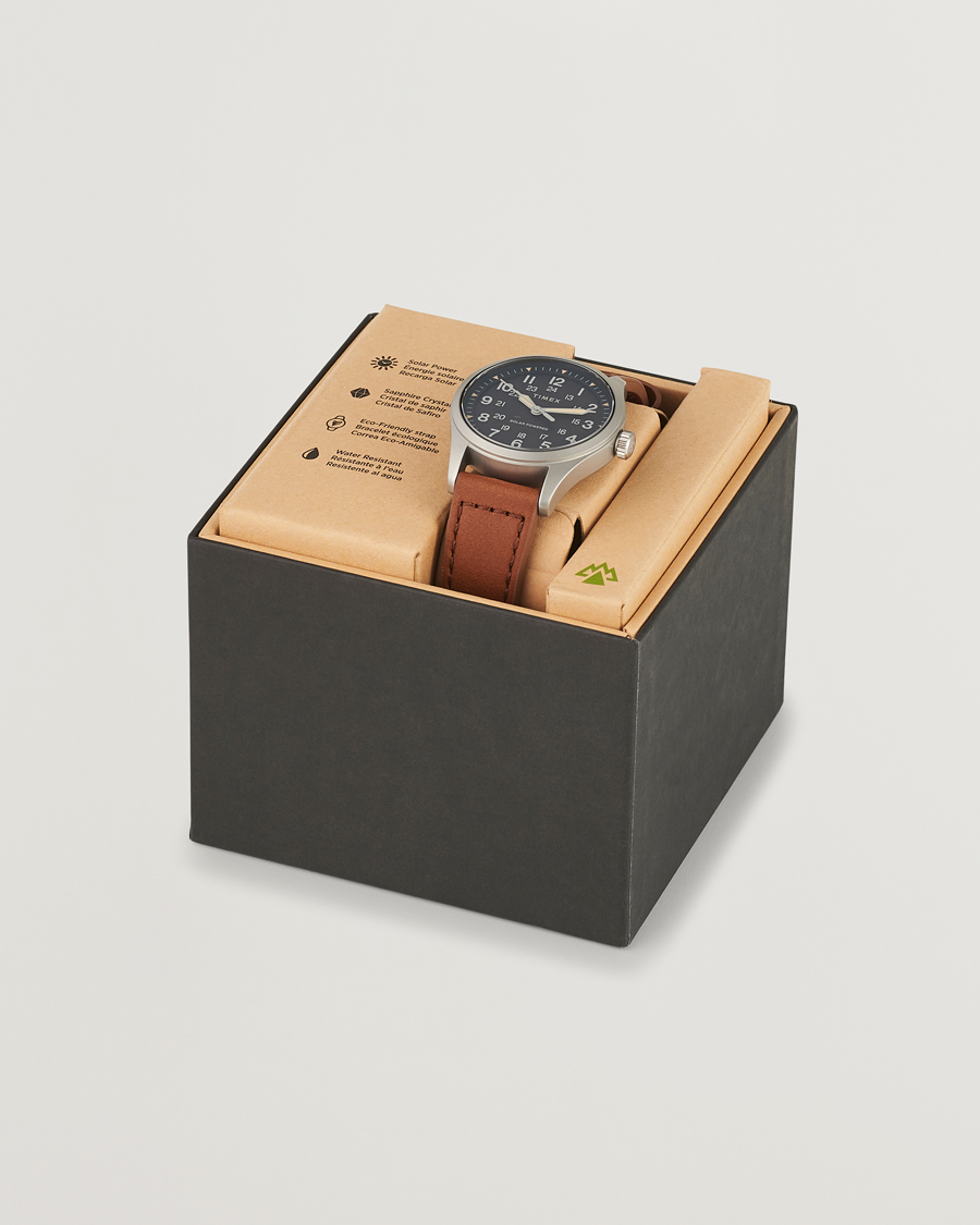 Herren | Timex Field Post Solar Watch 36mm Brown/Black | Timex | Field Post Solar Watch 36mm Brown/Black