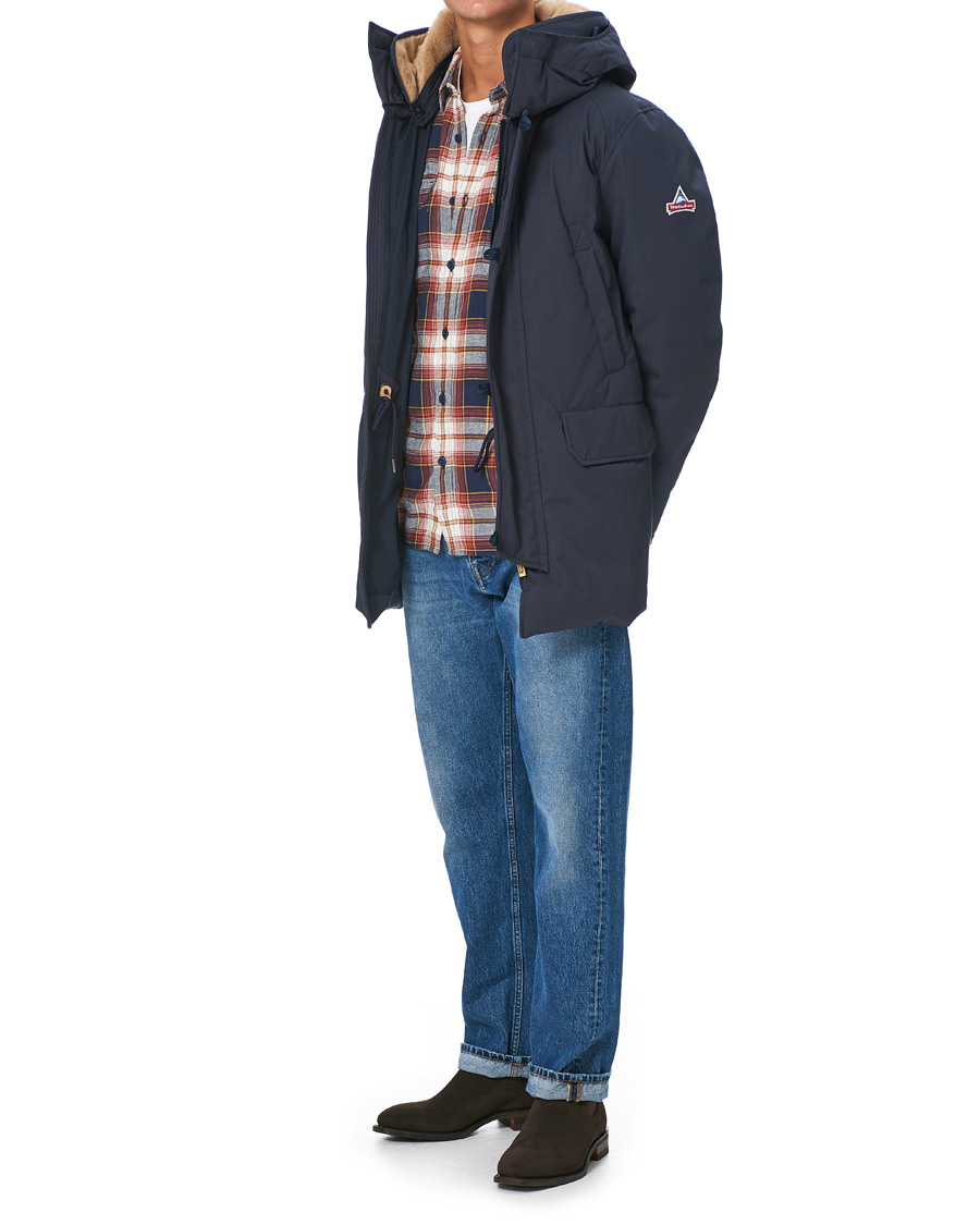 Herren | Jacken | Holubar | M289 Boulder Cotton Parka New Blue