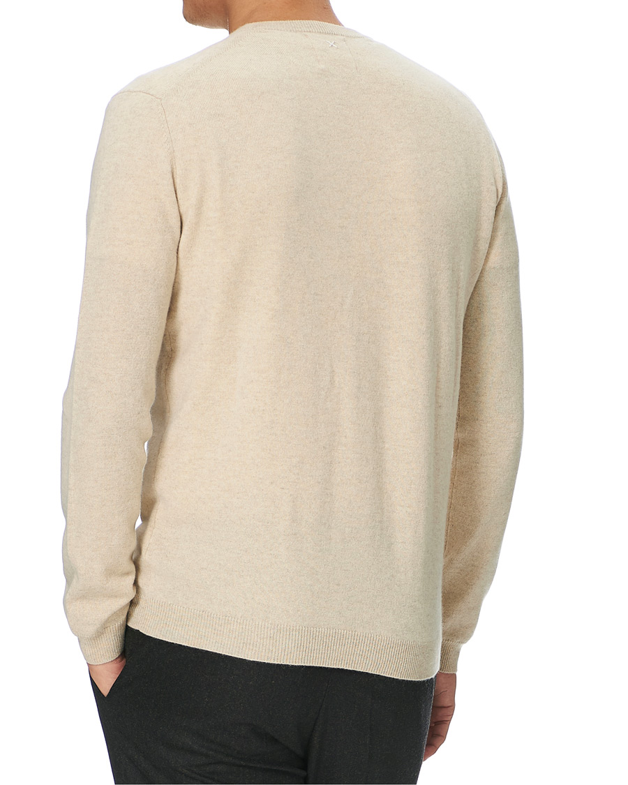 Herren | Pullover | People's Republic of Cashmere | Cashmere Roundneck Oatmilk