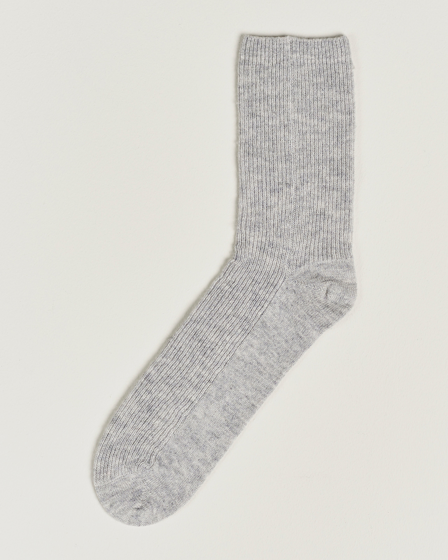 Herren | Unterwäsche | People's Republic of Cashmere | Cashmere Socks Ash Grey