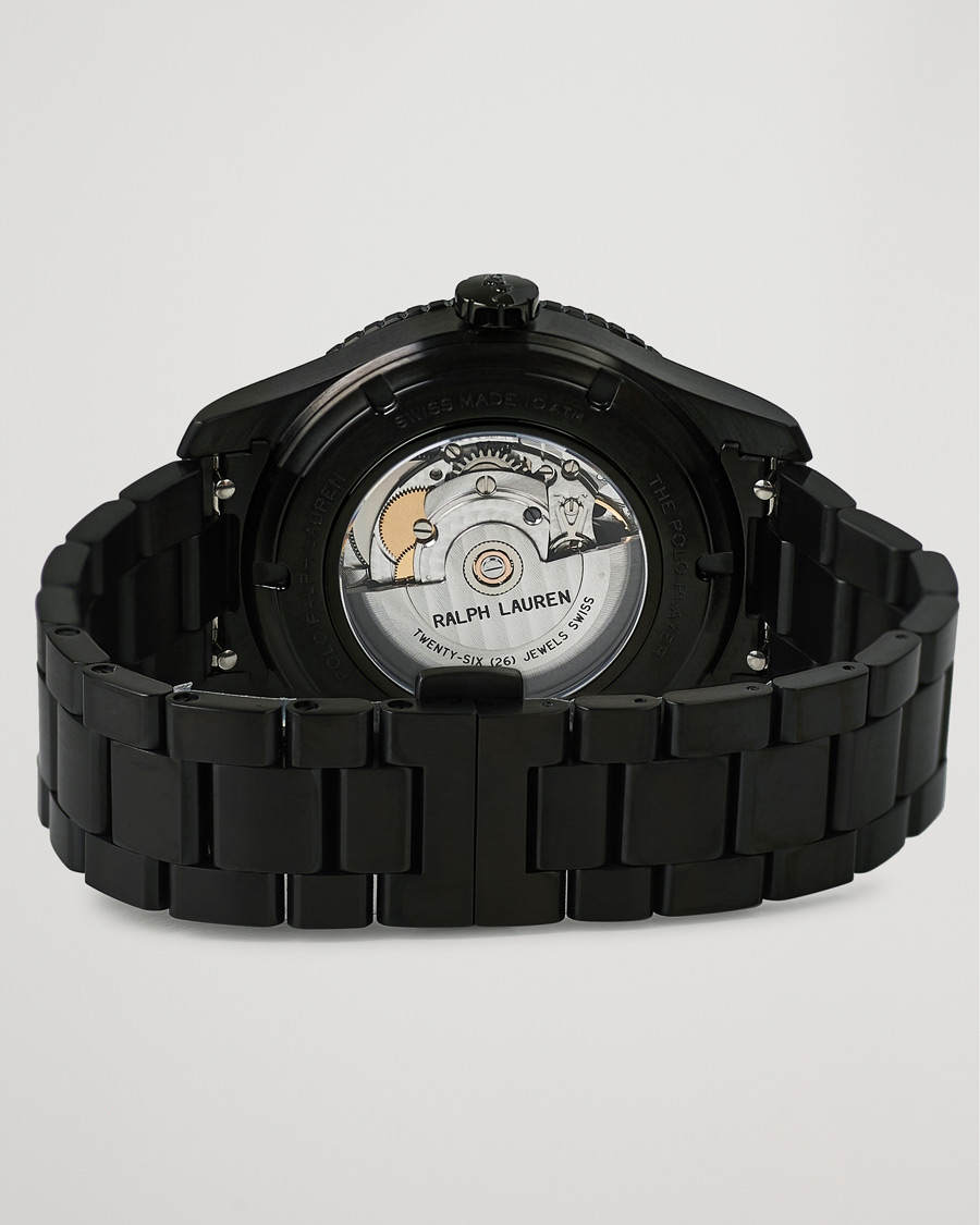 Herren | Polo Ralph Lauren 42mm Automatic Pony Player Black Dial | Polo Ralph Lauren | 42mm Automatic Pony Player Black Dial
