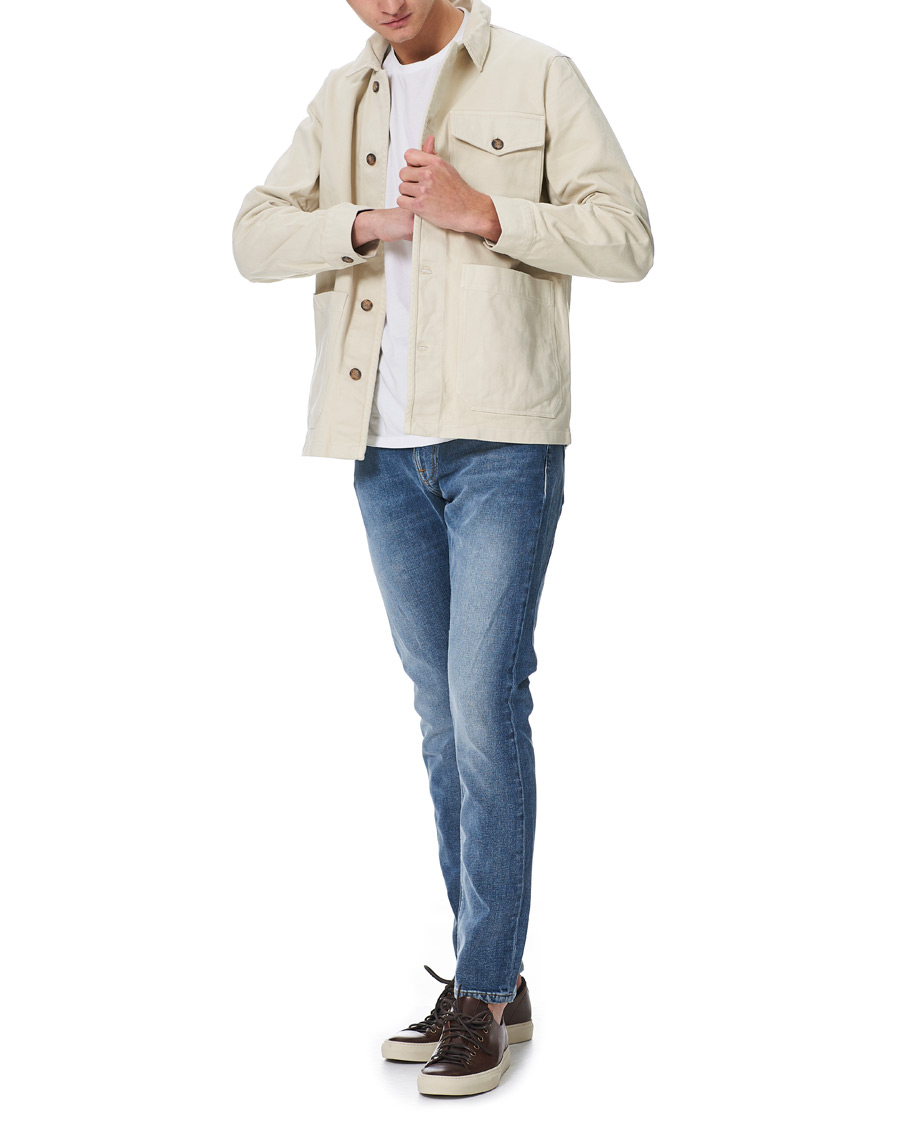 Herren | Jeans | Nudie Jeans | Lean Dean Jeans Gentle Worn