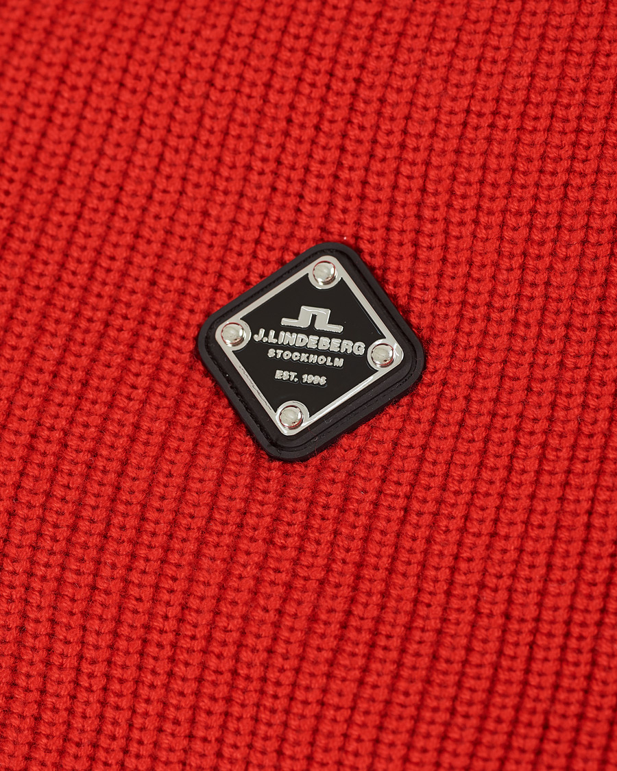 Herren | Jacken | J.Lindeberg | Bob Merino Wool Knitted Jacket Black