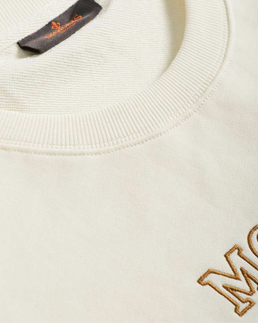 Herren | Pullover | Morris | Warwick Logo Sweatshirt Off White