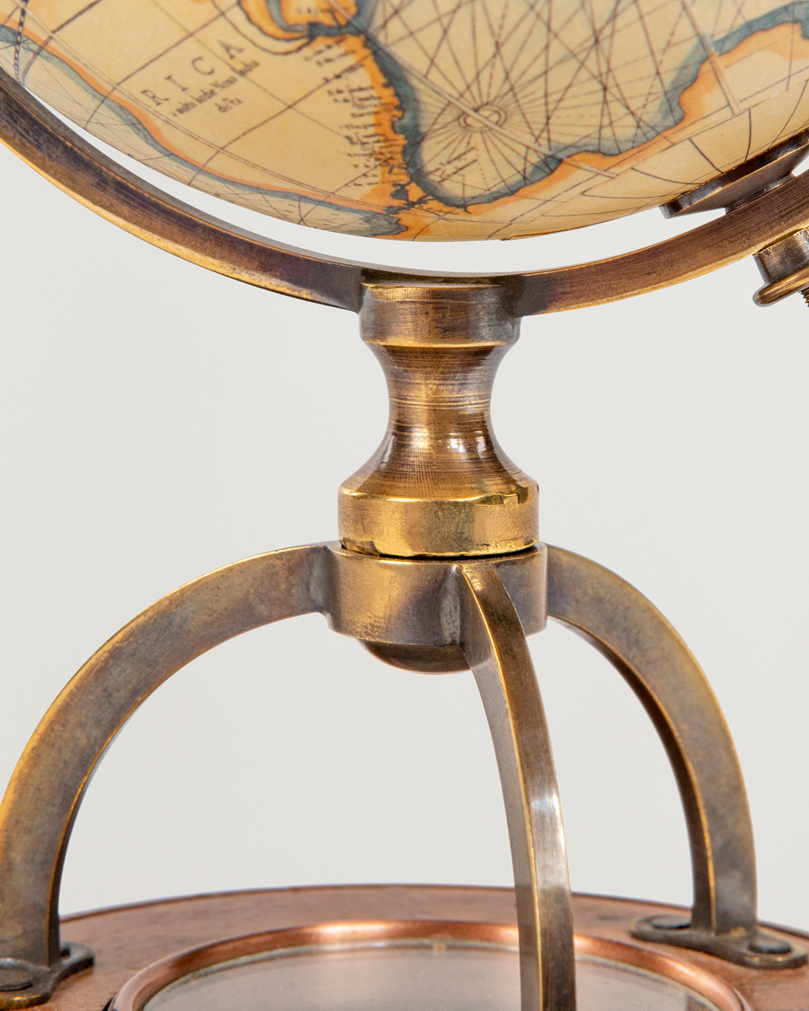 Herren | Authentic Models Terrestrial Globe With Compass | Authentic Models | Terrestrial Globe With Compass
