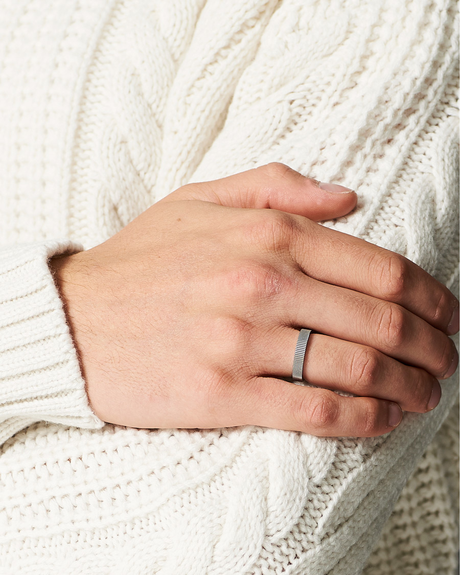 Herren | Skultuna Ribbed Ring Steel | Skultuna | Ribbed Ring Steel
