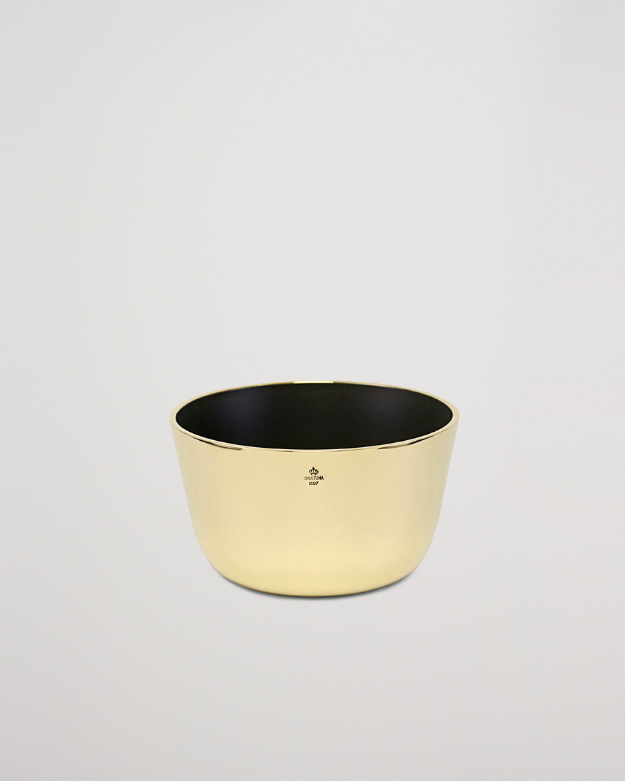Herren | Skultuna Kolte Bowl Small Brass/Black | Skultuna | Kolte Bowl Small Brass/Black