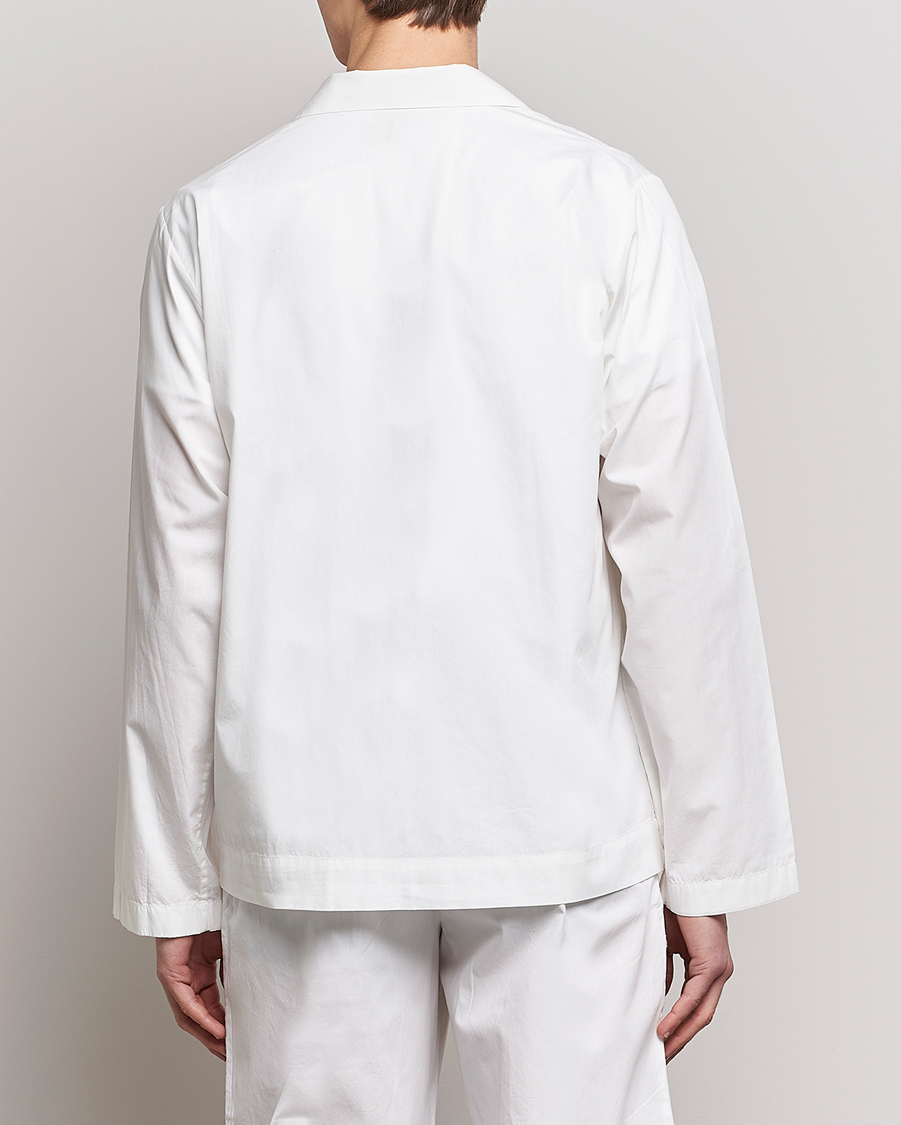 Herren | Schlafanzüge & Bademäntel | Tekla | Poplin Pyjama Shirt Alabaster White